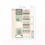 Botanical Hobonichi Cousin Kit - Planner Stickers
