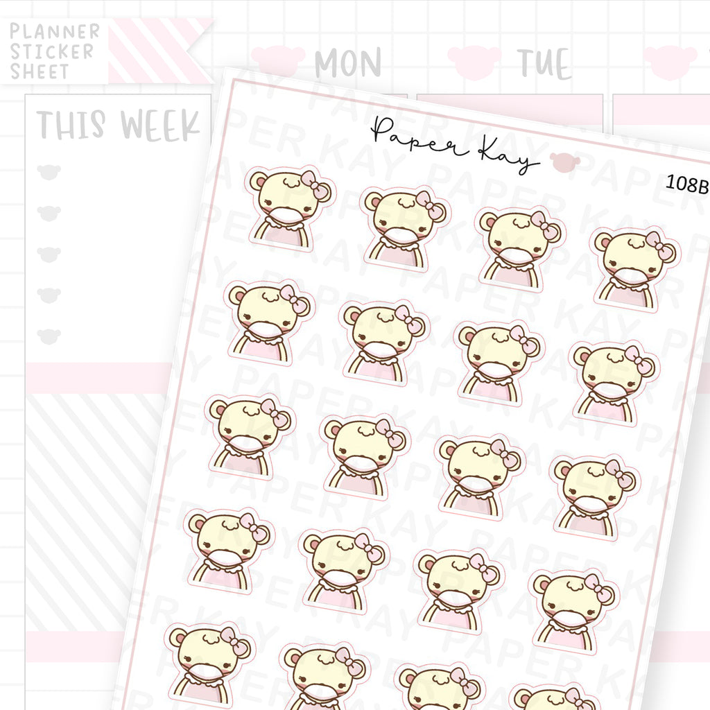 Face Covering / Face Mask Sticker Sheet