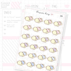 Fed Up Mood Sticker Sheet