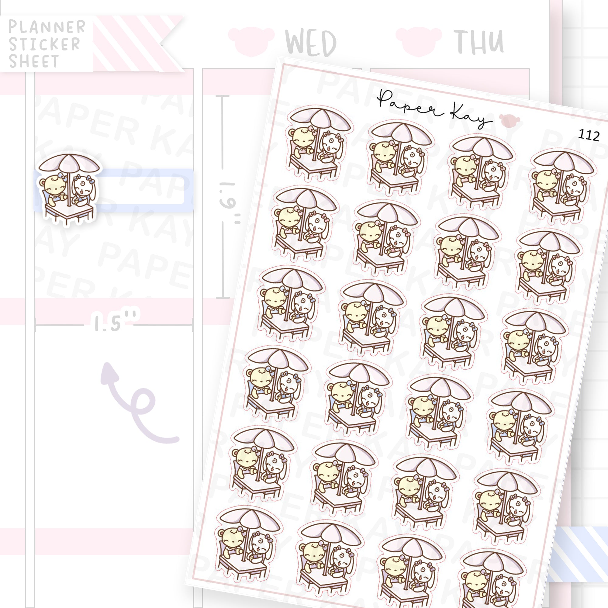 Catch Up Sticker Sheet