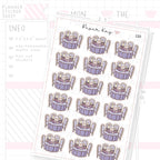 Spooky Dining Table Sticker Sheet