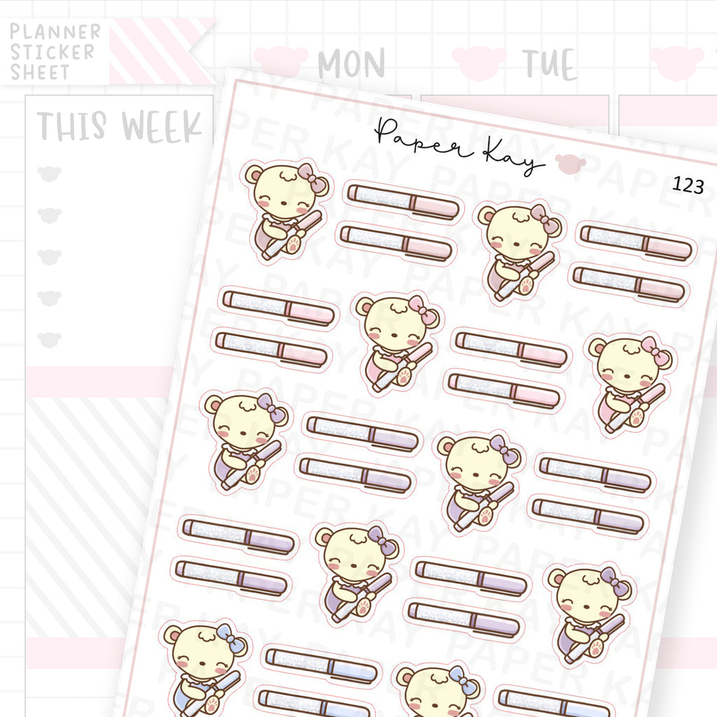 Pen Sticker Sheet