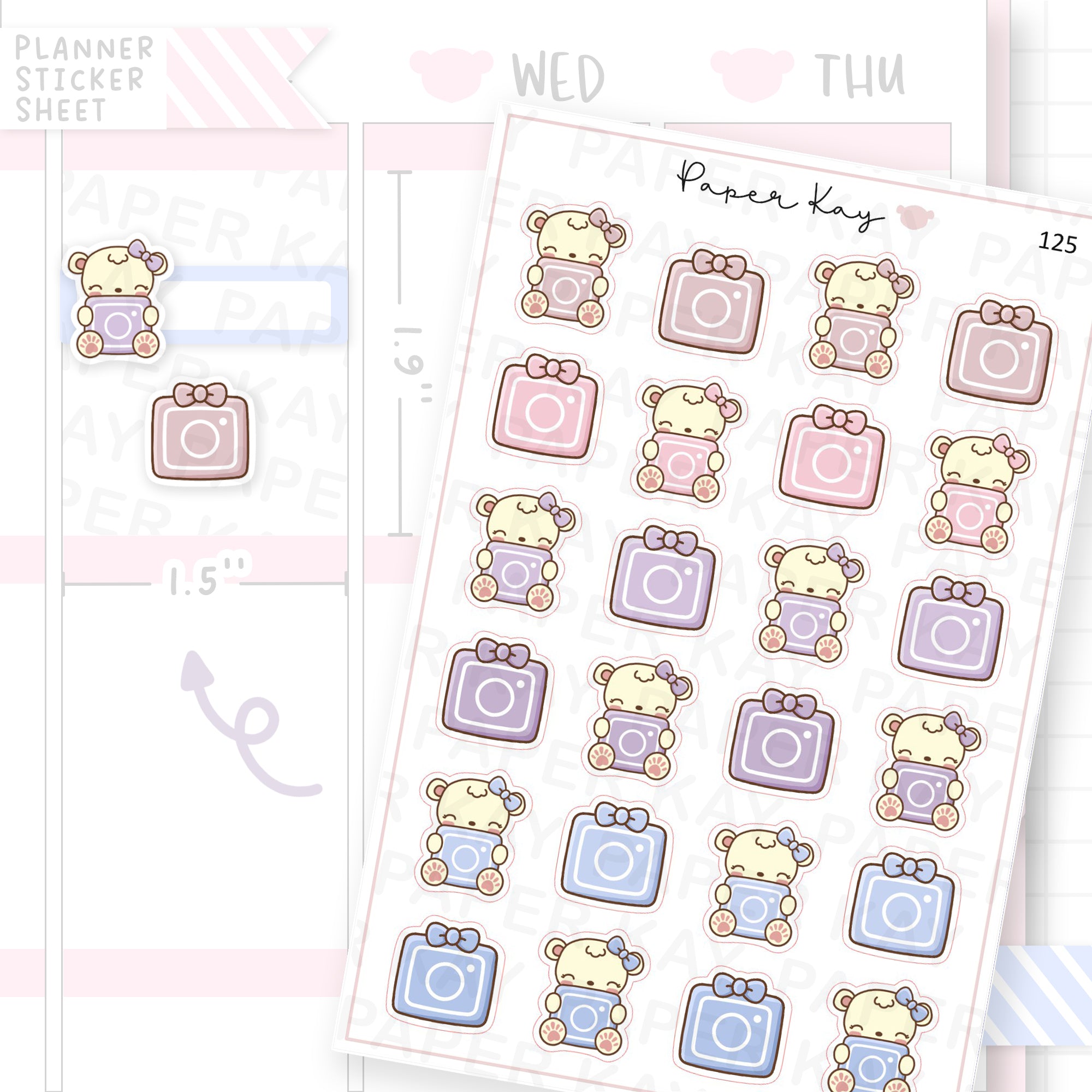 Social Media Sticker Sheet