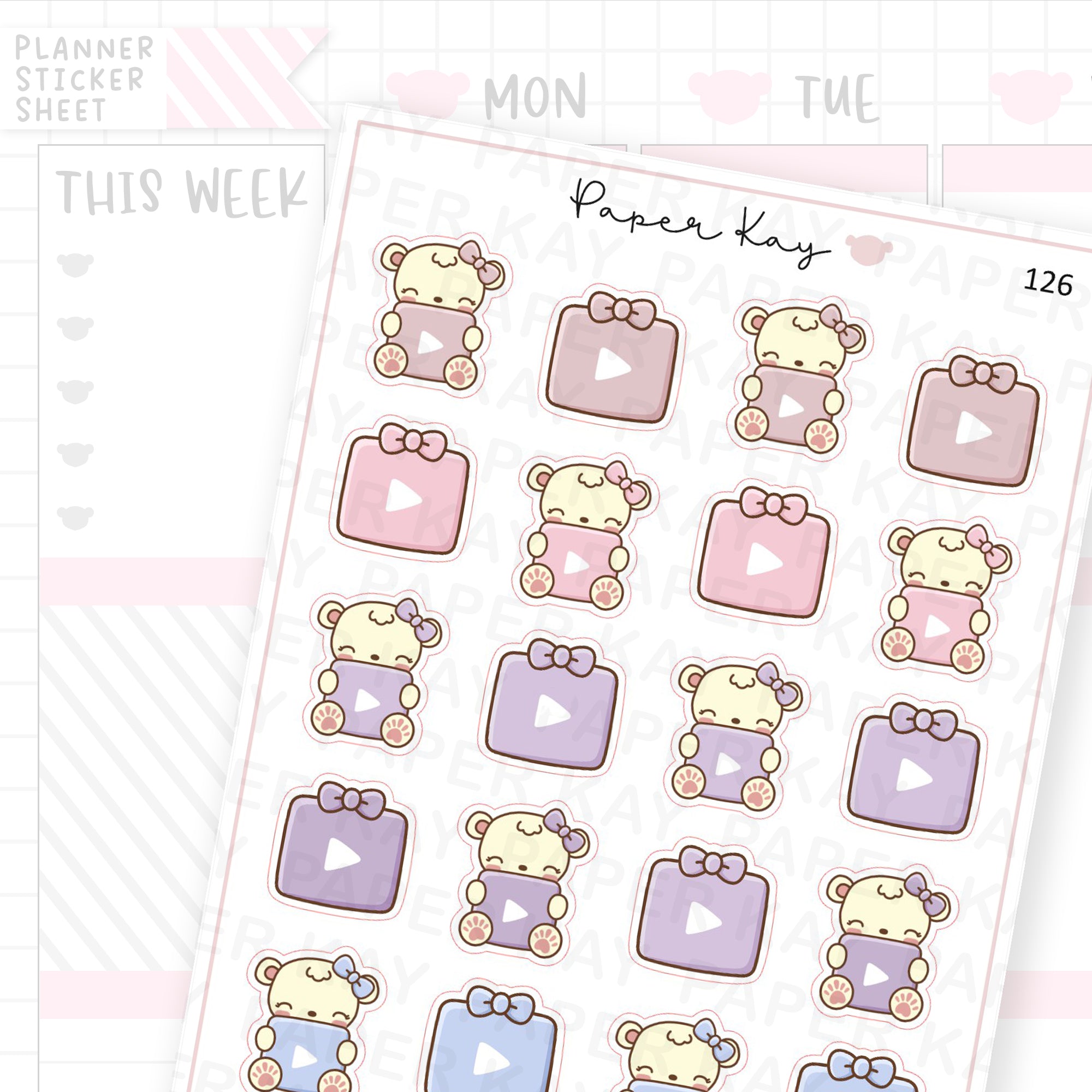 Social Media Sticker Sheet