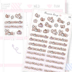 Pastel Fall Flower Header Sticker Sheet