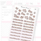 Pastel Fall Flower Header Sticker Sheet