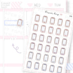Mobile Phone Sticker Sheet
