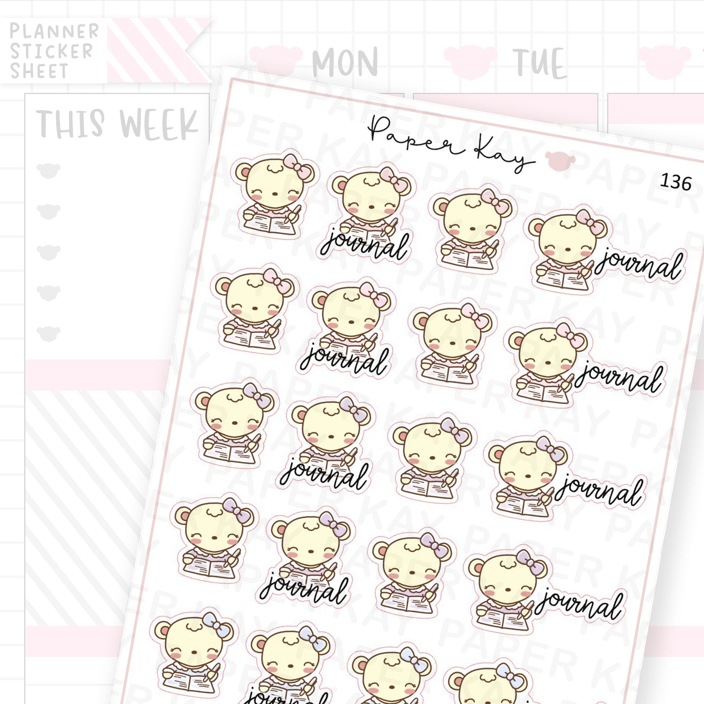 Journaling Sticker Sheet