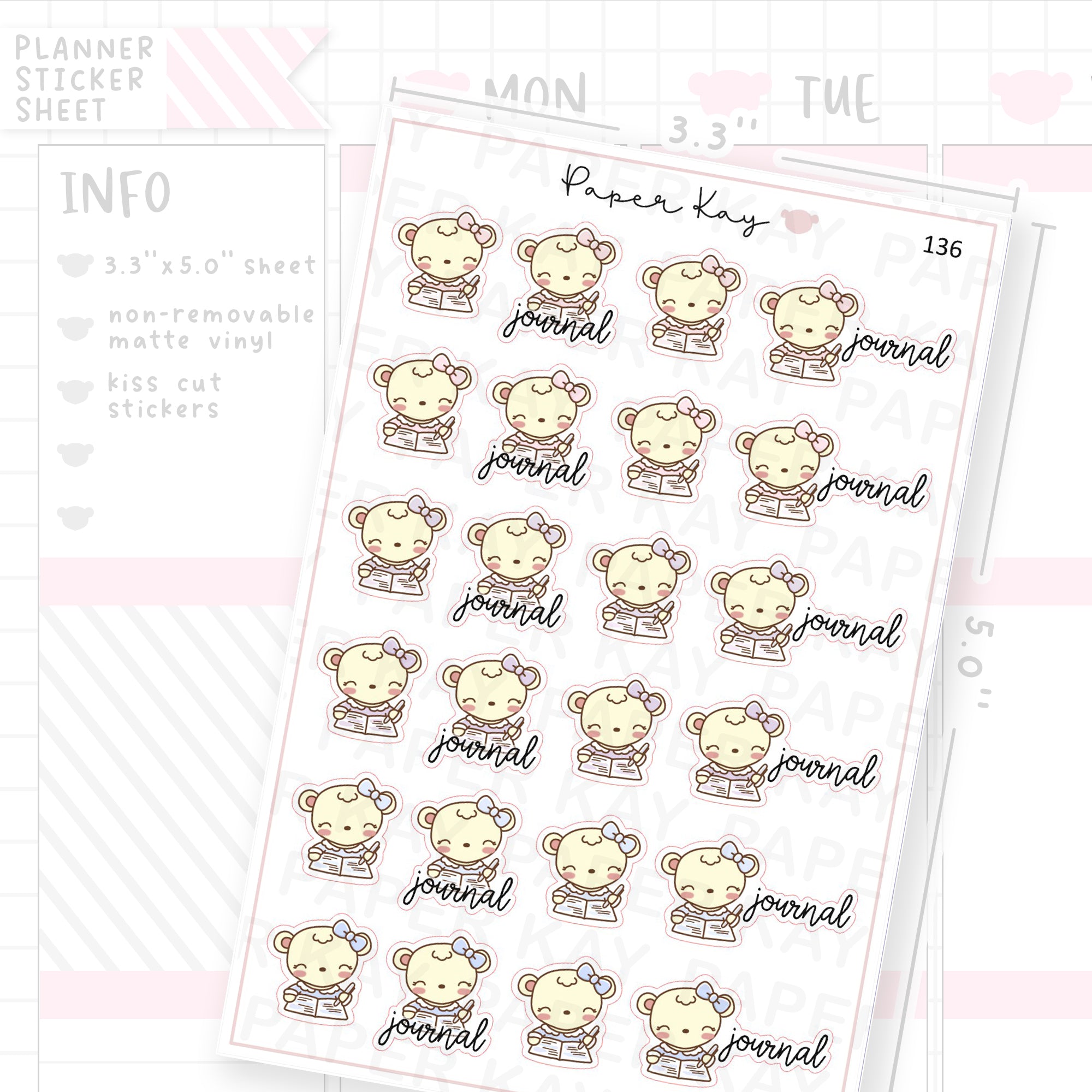 Journaling Sticker Sheet
