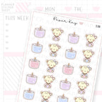 Candle Sticker Sheet