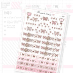 Sweet Birthday Bow Header Sticker Sheet