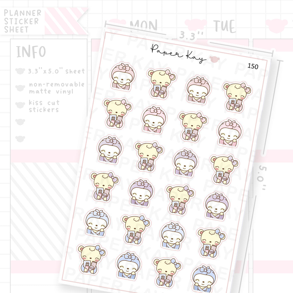 Skincare Sticker Sheet