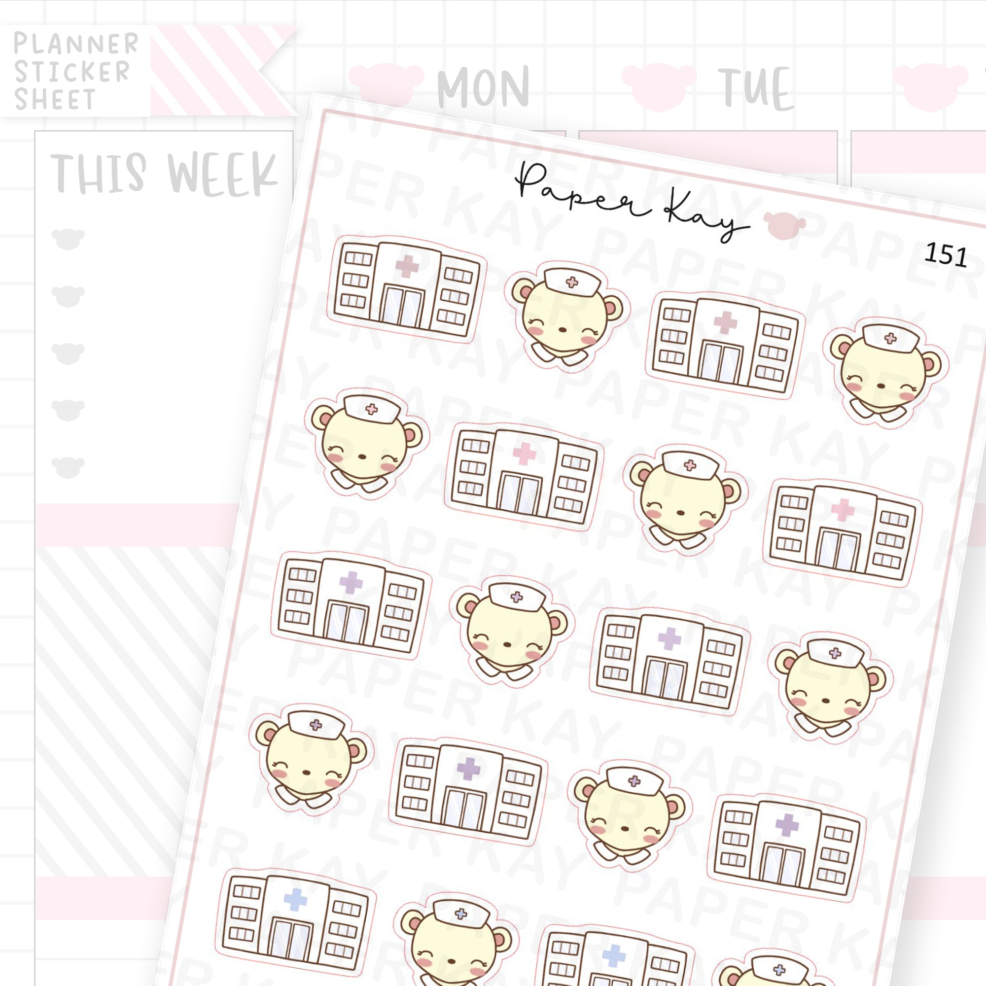 Doctor / Nurse Sticker Sheet