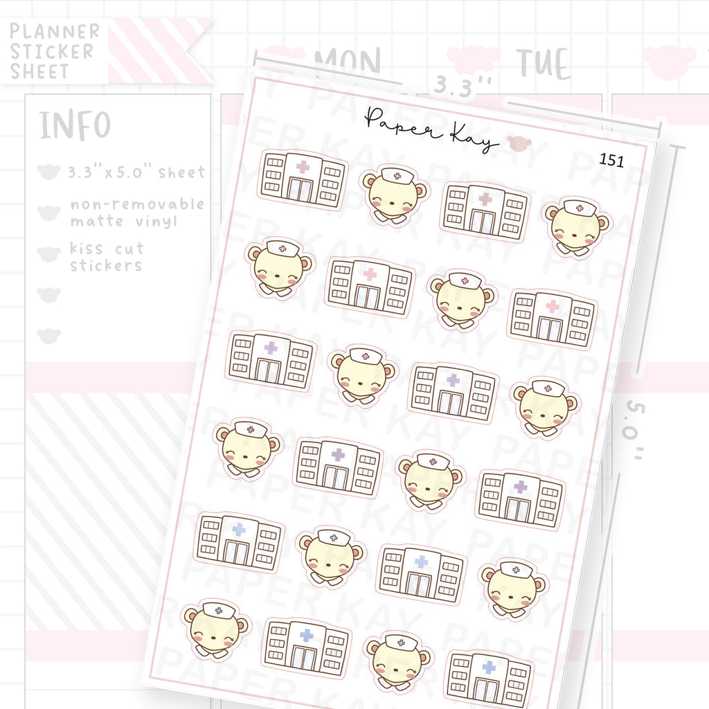 Doctor / Nurse Sticker Sheet