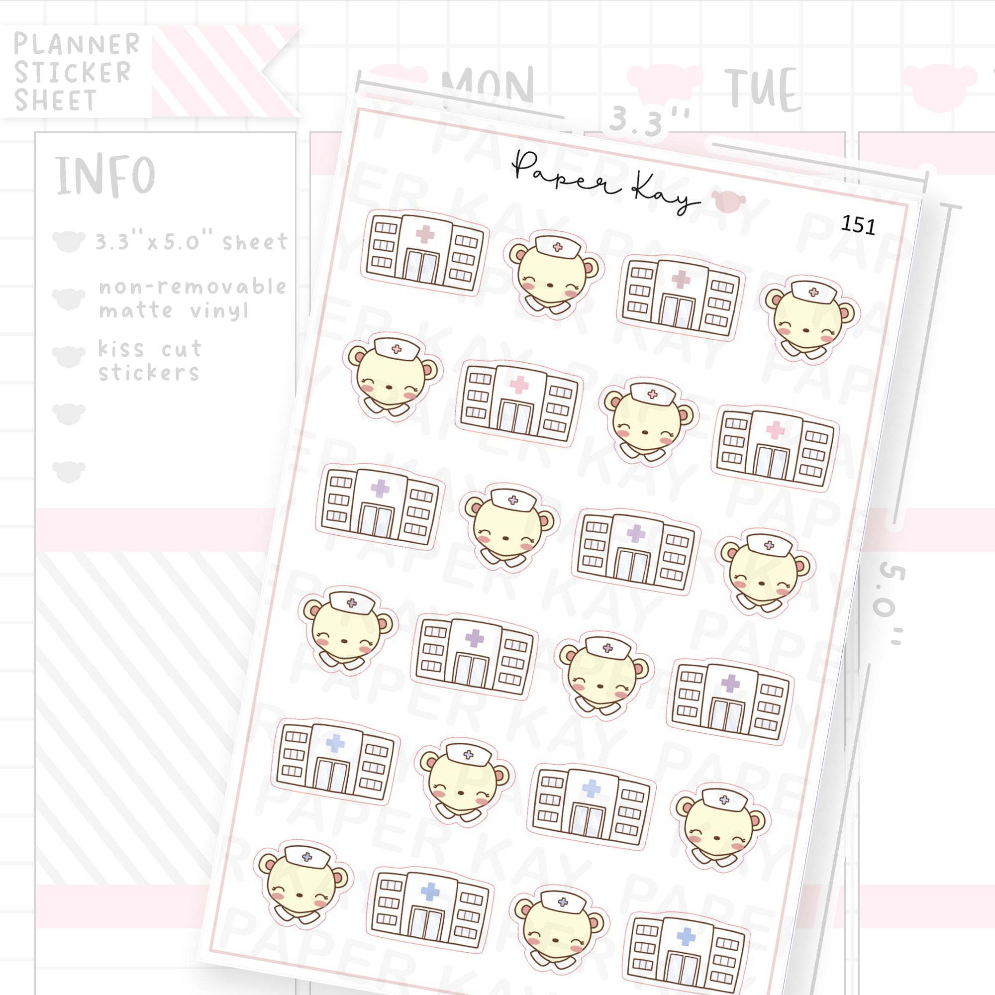 Doctor / Nurse Sticker Sheet