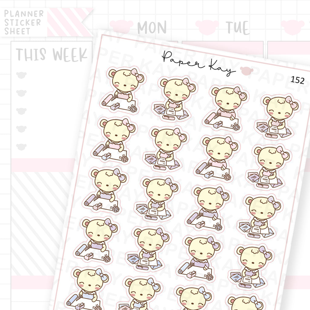 Gift Wrapping / Card Writing Sticker Sheet