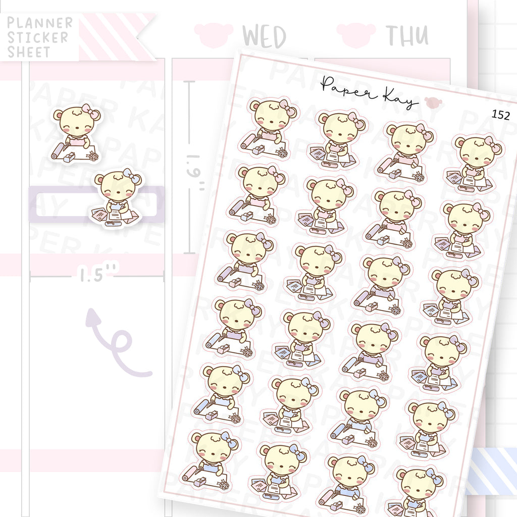 Gift Wrapping / Card Writing Sticker Sheet