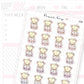 Dot the Bear Washi Sticker Sheet