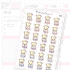 Dot the Bear Washi Sticker Sheet