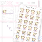 Backache Sticker Sheet