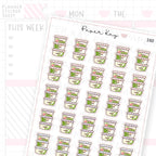 Meal Prep Sticker Sheet