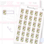 Meal Prep Sticker Sheet
