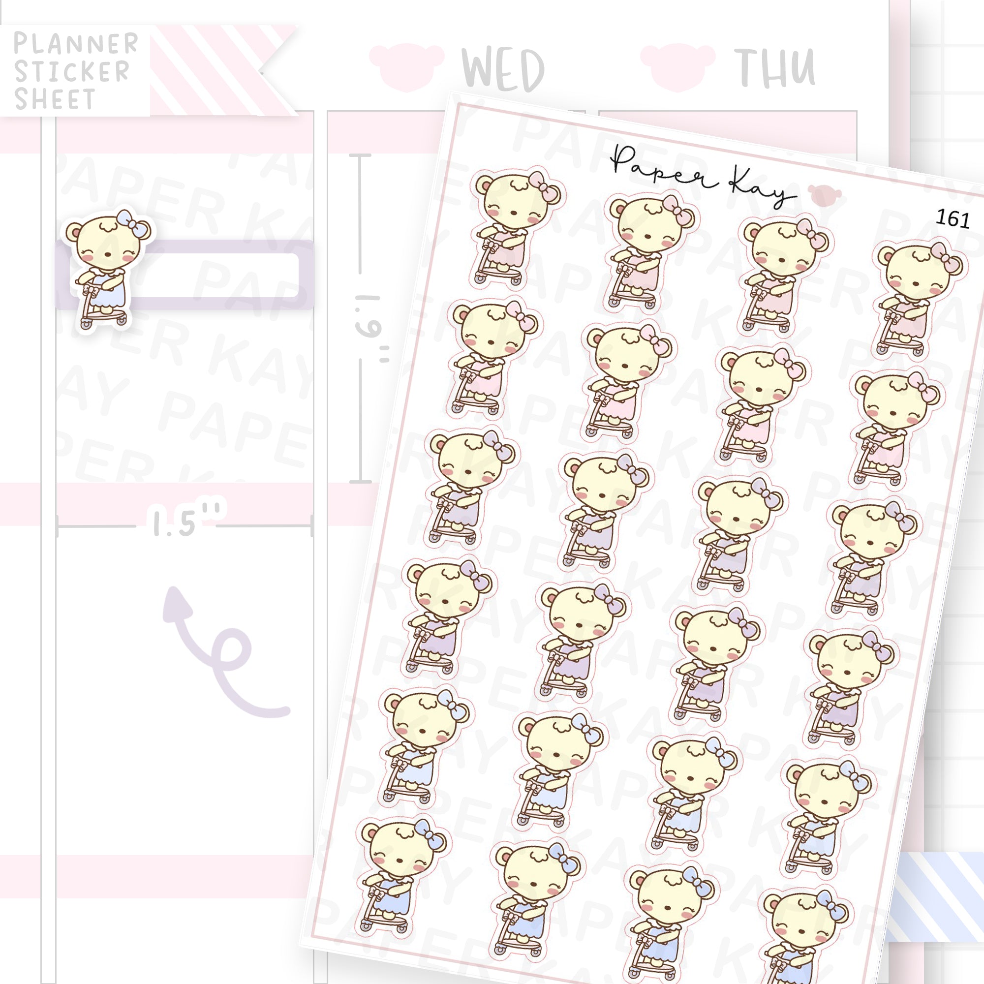 Scooter Sticker Sheet