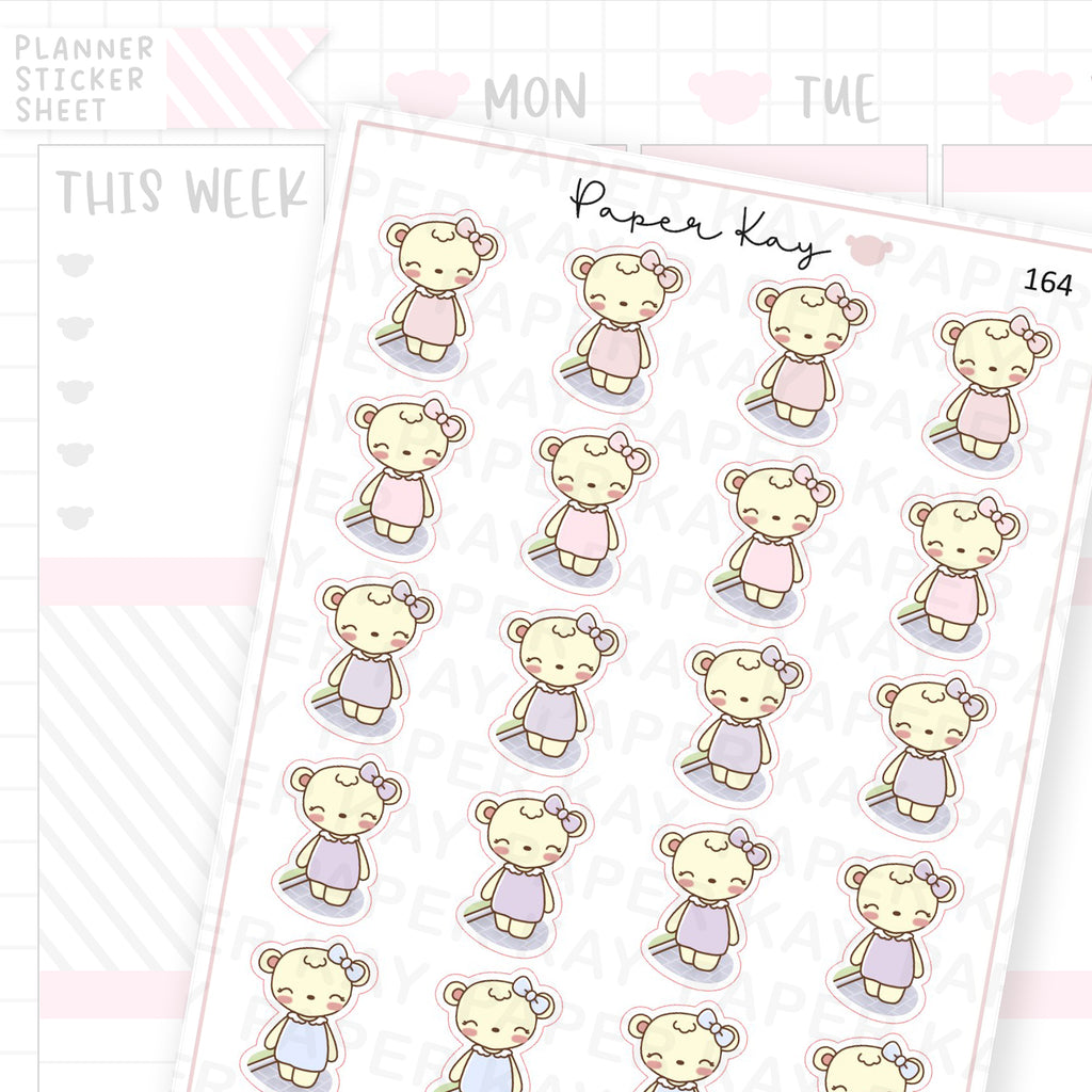 Walk Sticker Sheet