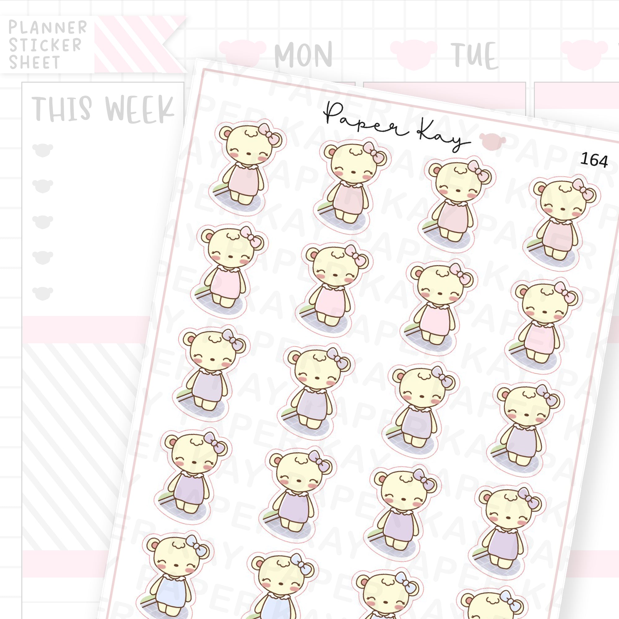 Walk Sticker Sheet