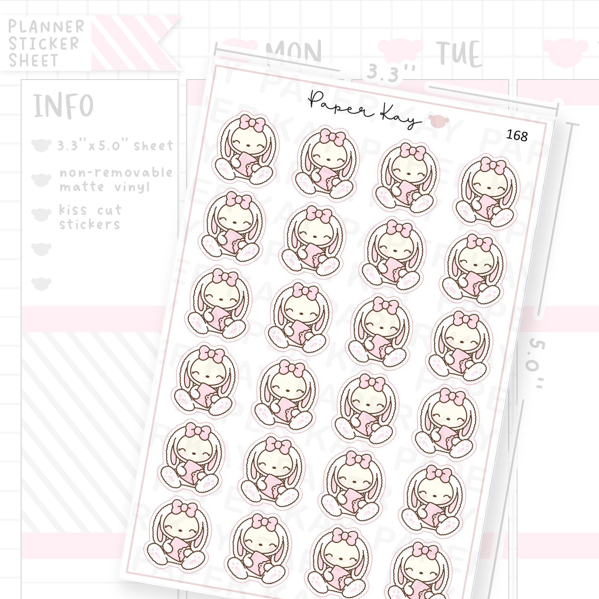 Planner Bunny - Cloud Planner Sticker Sheet