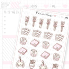 Planner Bunny - Stationery Sticker Sheet