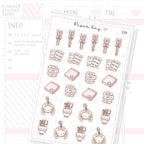 Planner Bunny - Stationery Sticker Sheet
