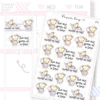 Spoonie Sticker Sheet
