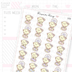Confused/Stressed/Brain Fog Sticker Sheet