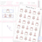 Planner Bunny - Page Markers Sticker Sheet