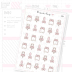 Planner Bunny - Page Markers Sticker Sheet