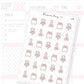 Planner Bunny - Page Markers Sticker Sheet