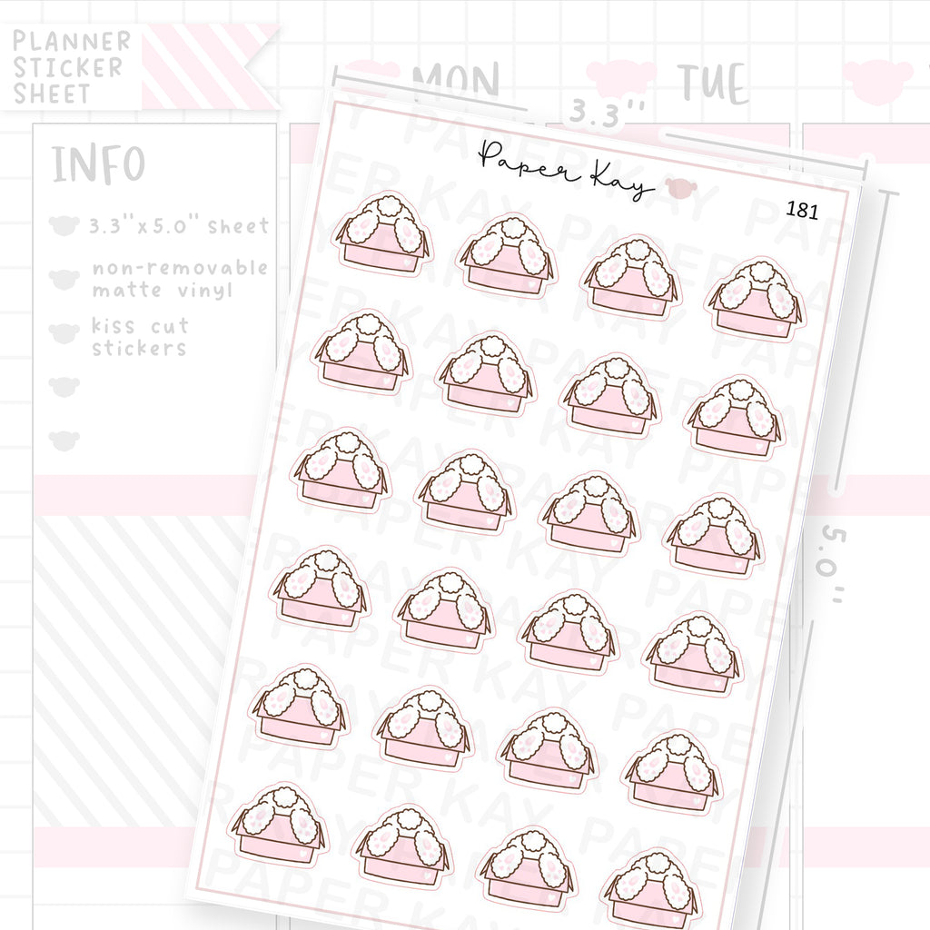 Planner Bunny - Happy Mail Sticker Sheet