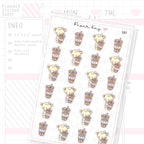 Iced Coffee Sticker Sheet