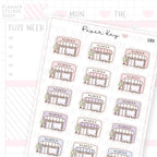 Cafe Sticker Sheet