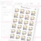 Dye Hair Sticker Sheet