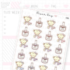 Nail Polish Sticker Sheet