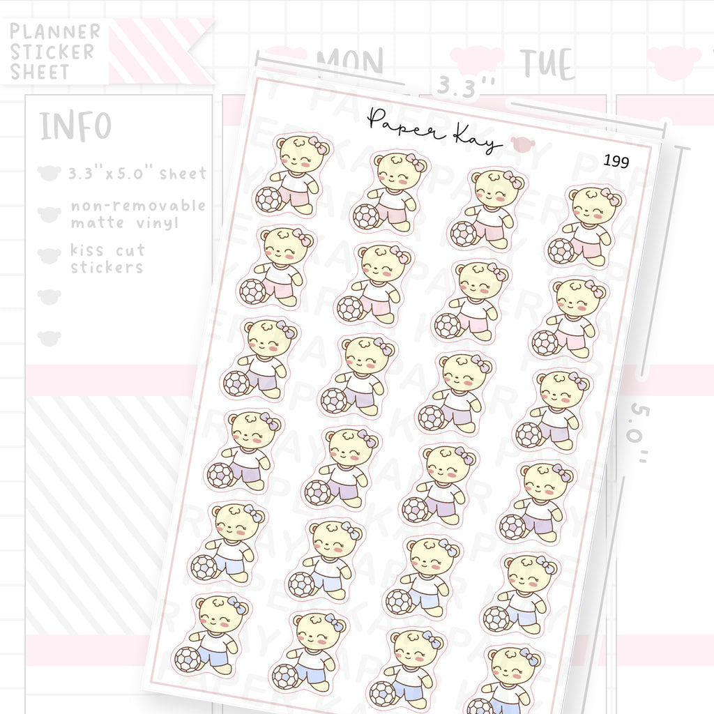 Football Sticker Sheet