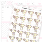 Tennis Sticker Sheet