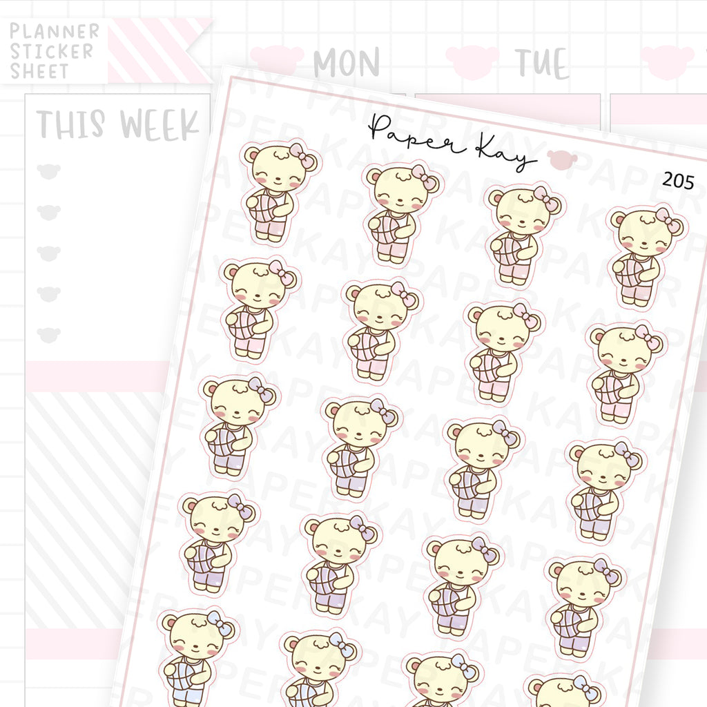 Basketball Sticker Sheet