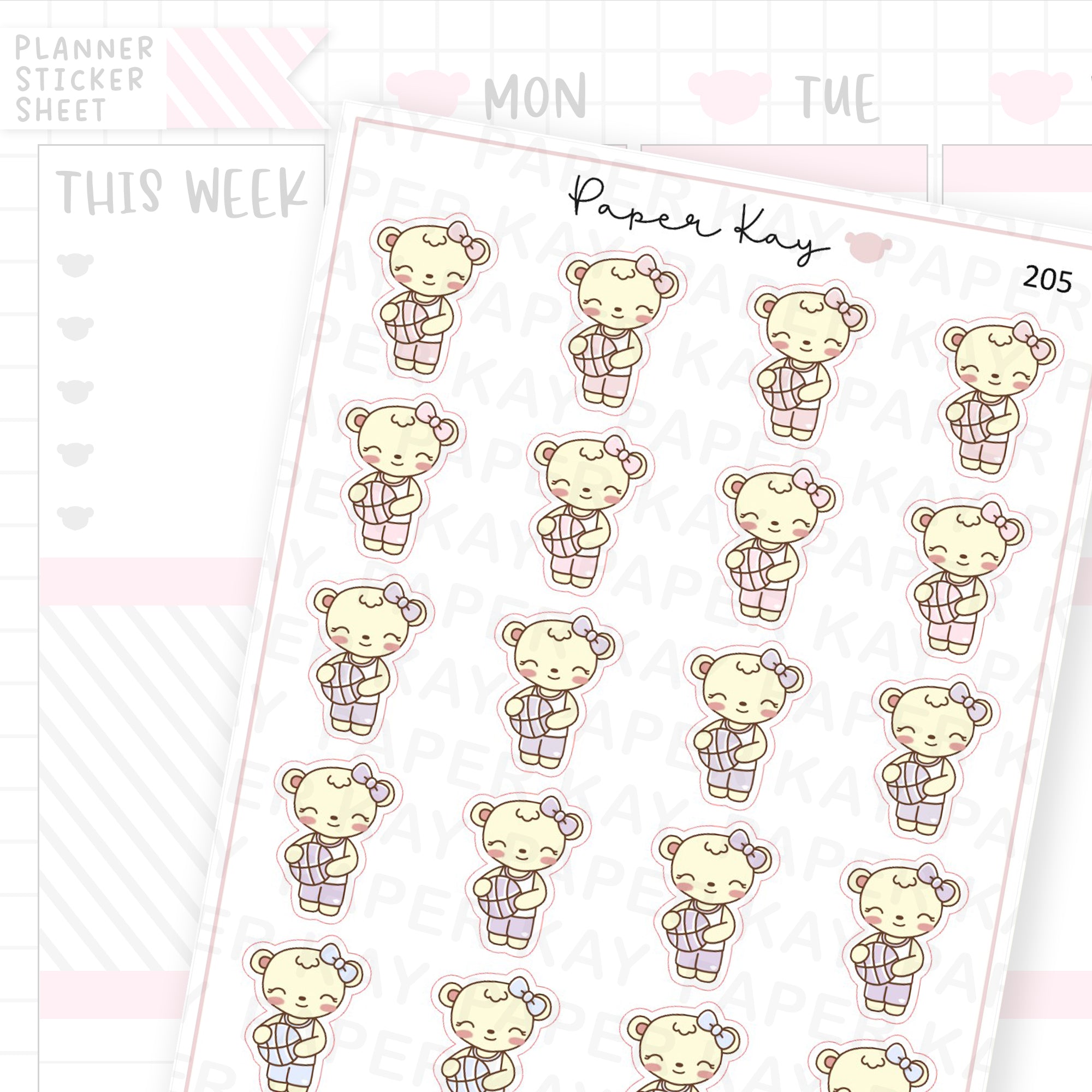 Basketball Sticker Sheet