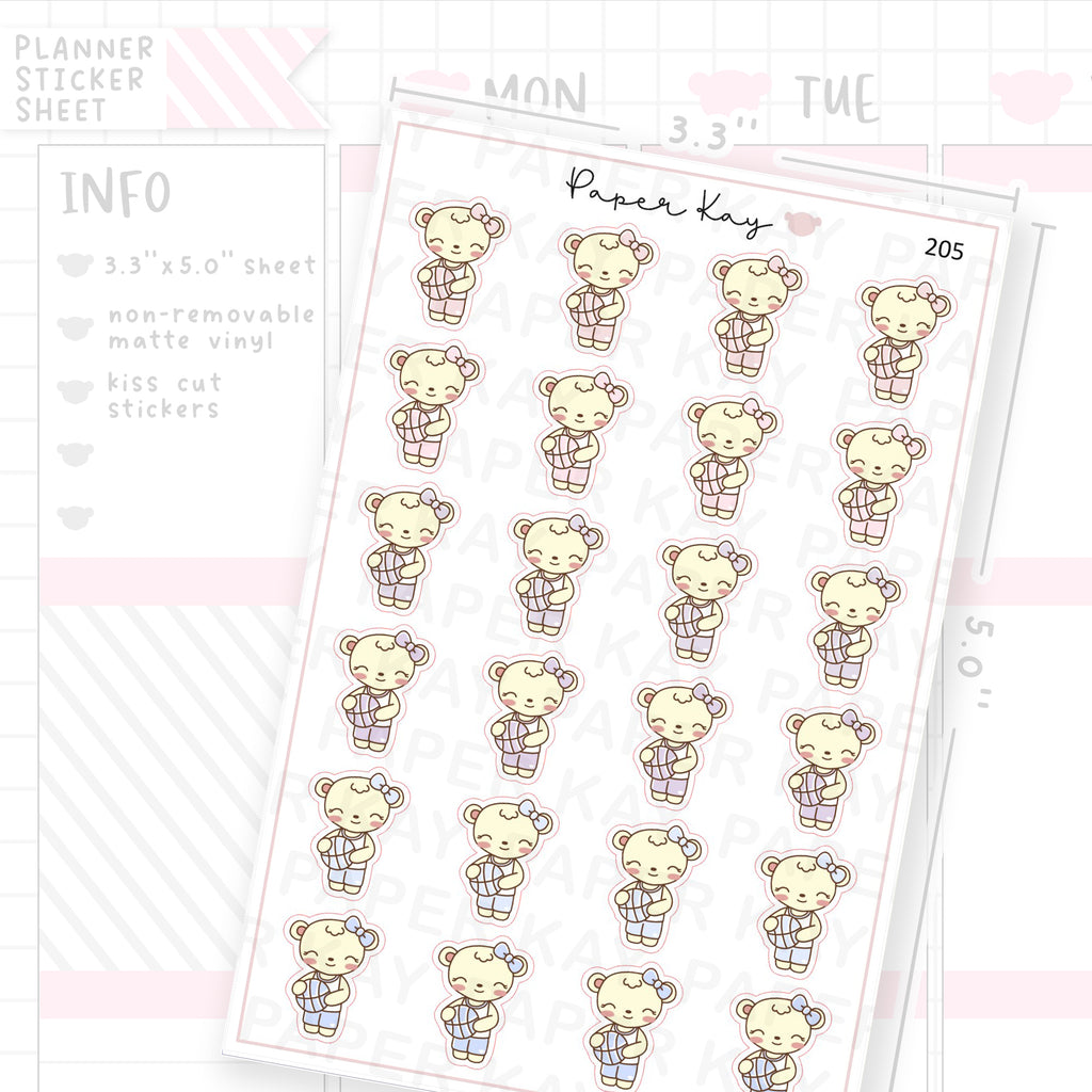 Basketball Sticker Sheet