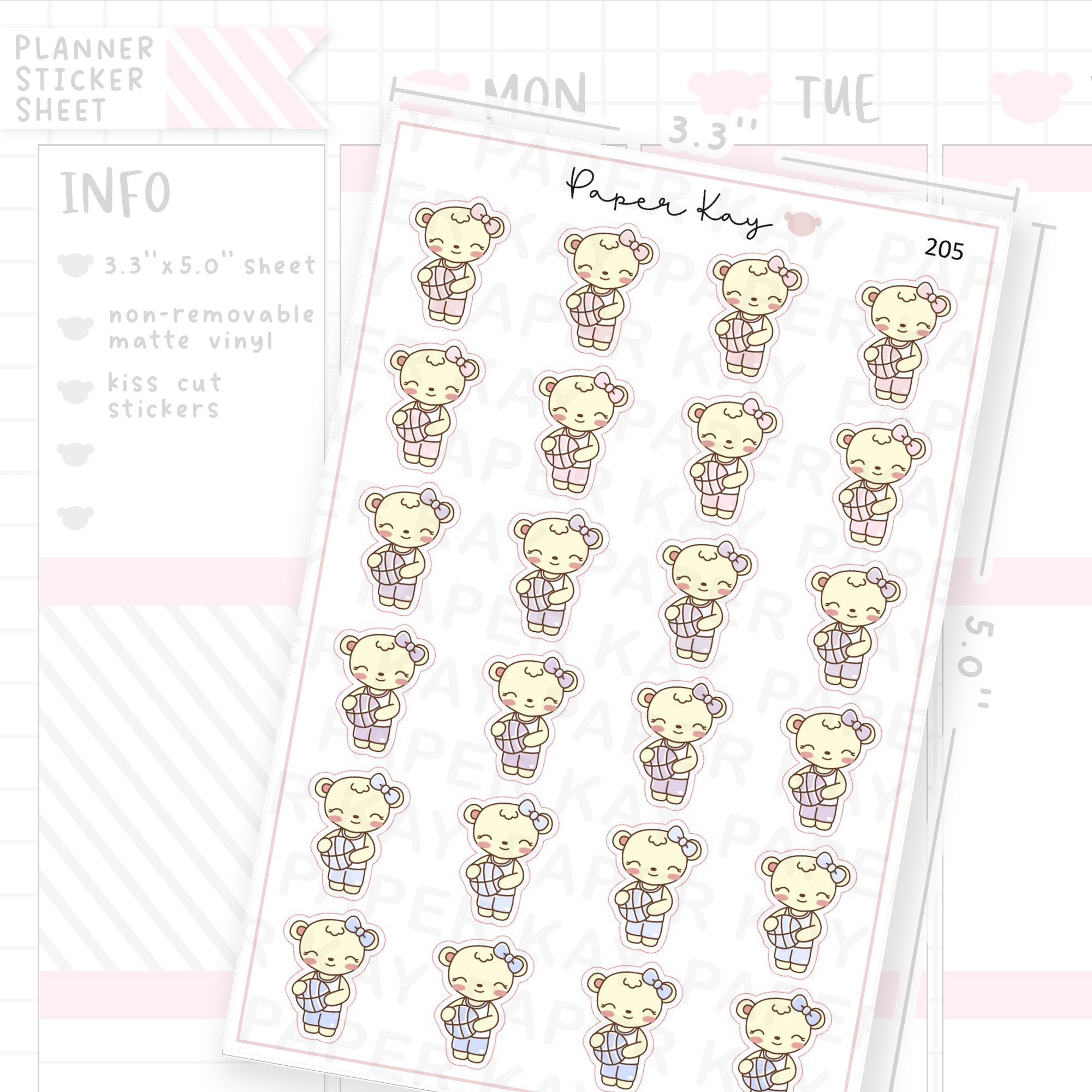 Basketball Sticker Sheet