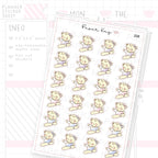 Gymnastics/Acrobatics Sticker Sheet