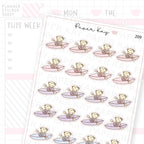 Kayaking Sticker Sheet